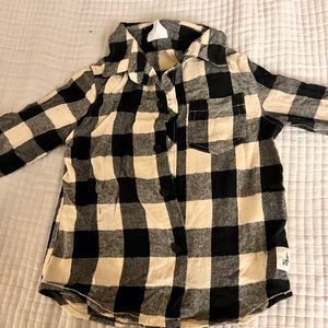 Cotton on kids flannel shirt